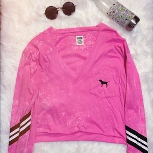 This super soft  V-neck for a cool, casual look